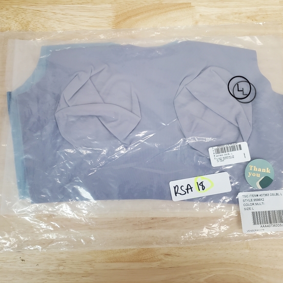 Rhonda Shear 2-Pack Reversible Body Bra, Large - Picture 6 of 6